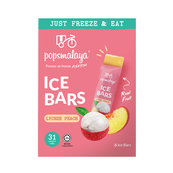 Popsmalaya Lychee Peach Ice Bars: A Fruity Love Story in Every Bite!