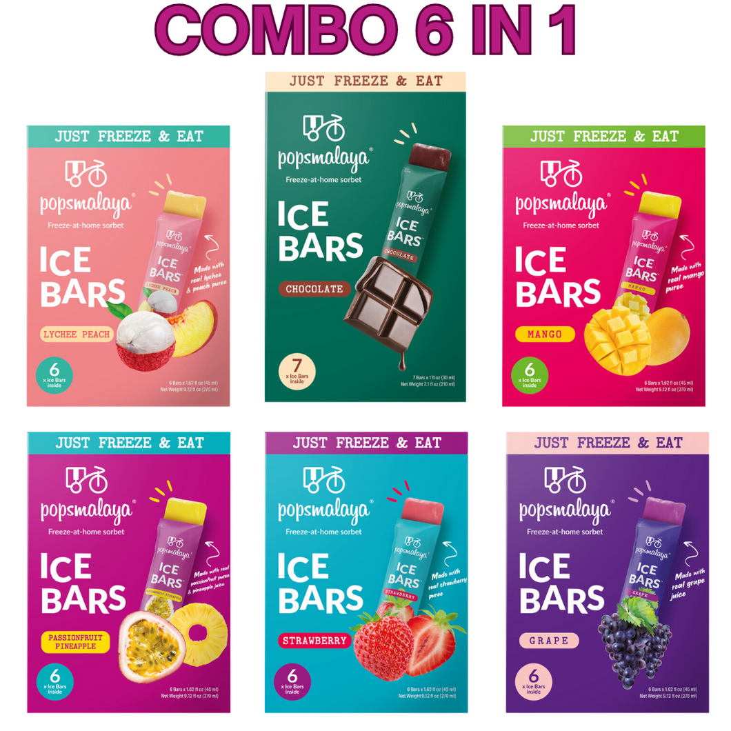 ICE BARS COMBO - 6 IN 1
